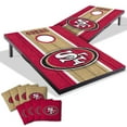 thumbnail image 1 of San Francisco 49ers 2x3 MDF Cornhole Game Set, 1 of 5