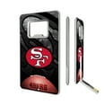 thumbnail image 1 of San Francisco 49ers 32GB Legendary Design Credit Card USB Drive with Bottle Opener, 1 of 1