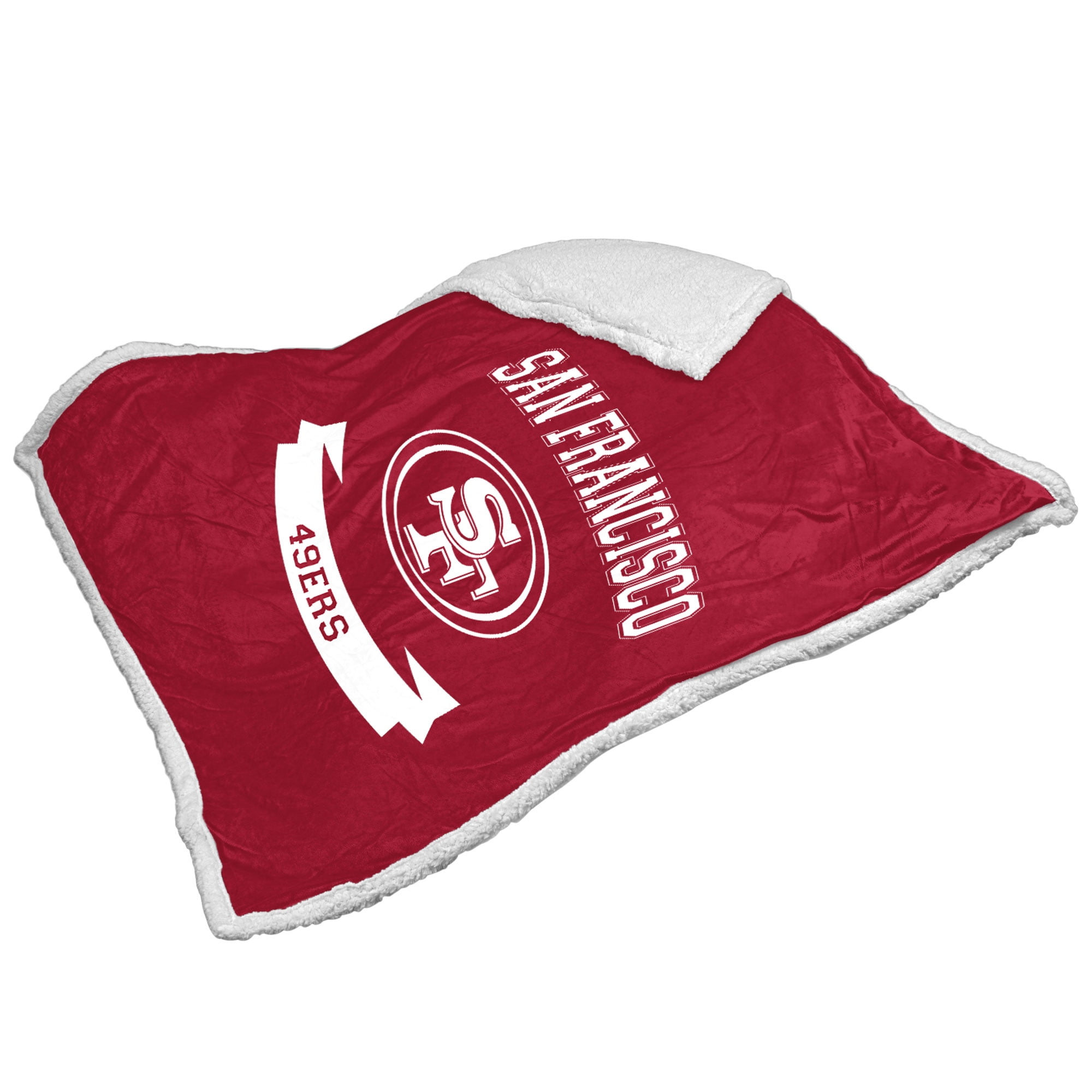San Francisco 49ers 50 x 60 Sherpa Blanket - Walmart.com