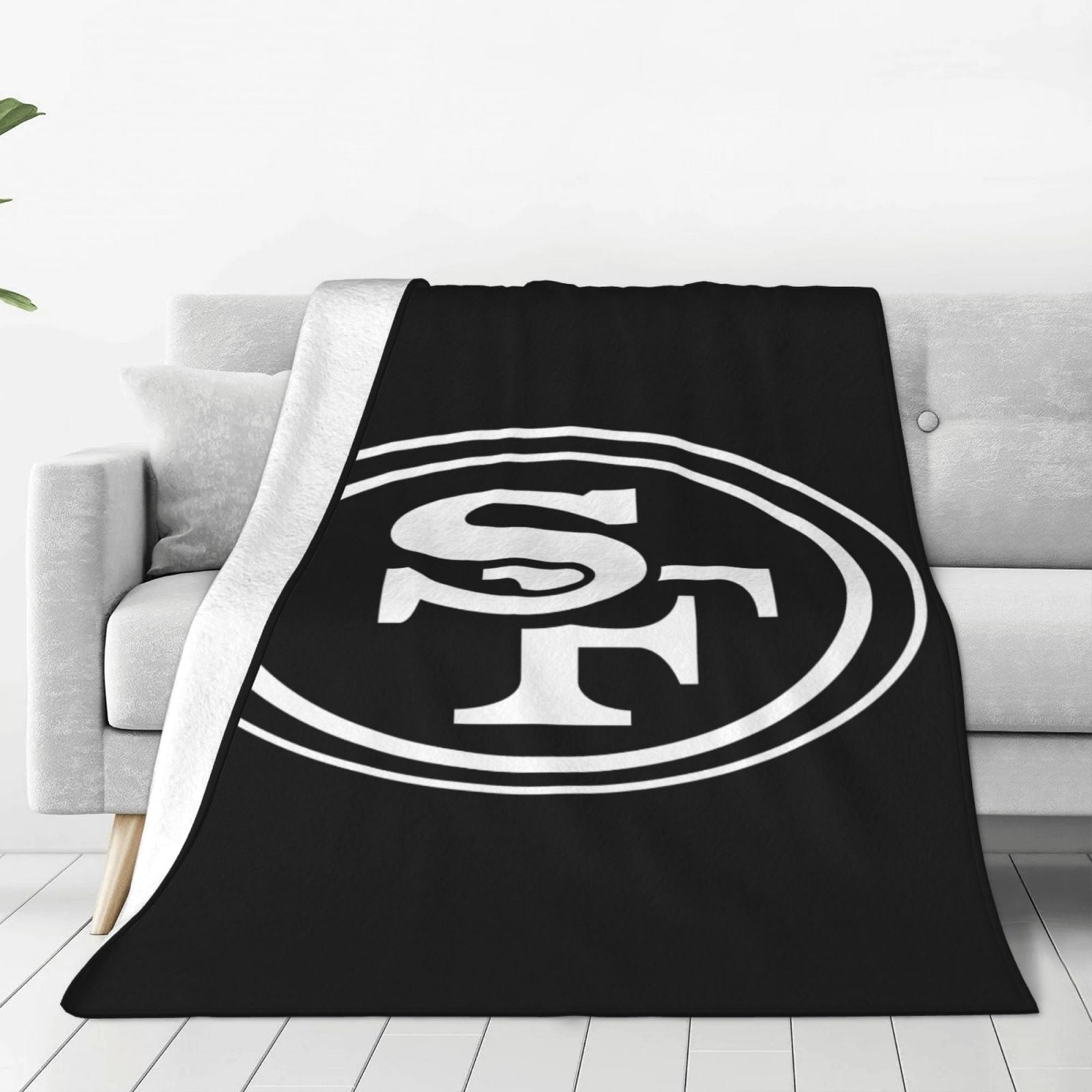 San_Francisco_49ers Bed Blanket Fleece Throw Blankets Sofa Plush Soft ...