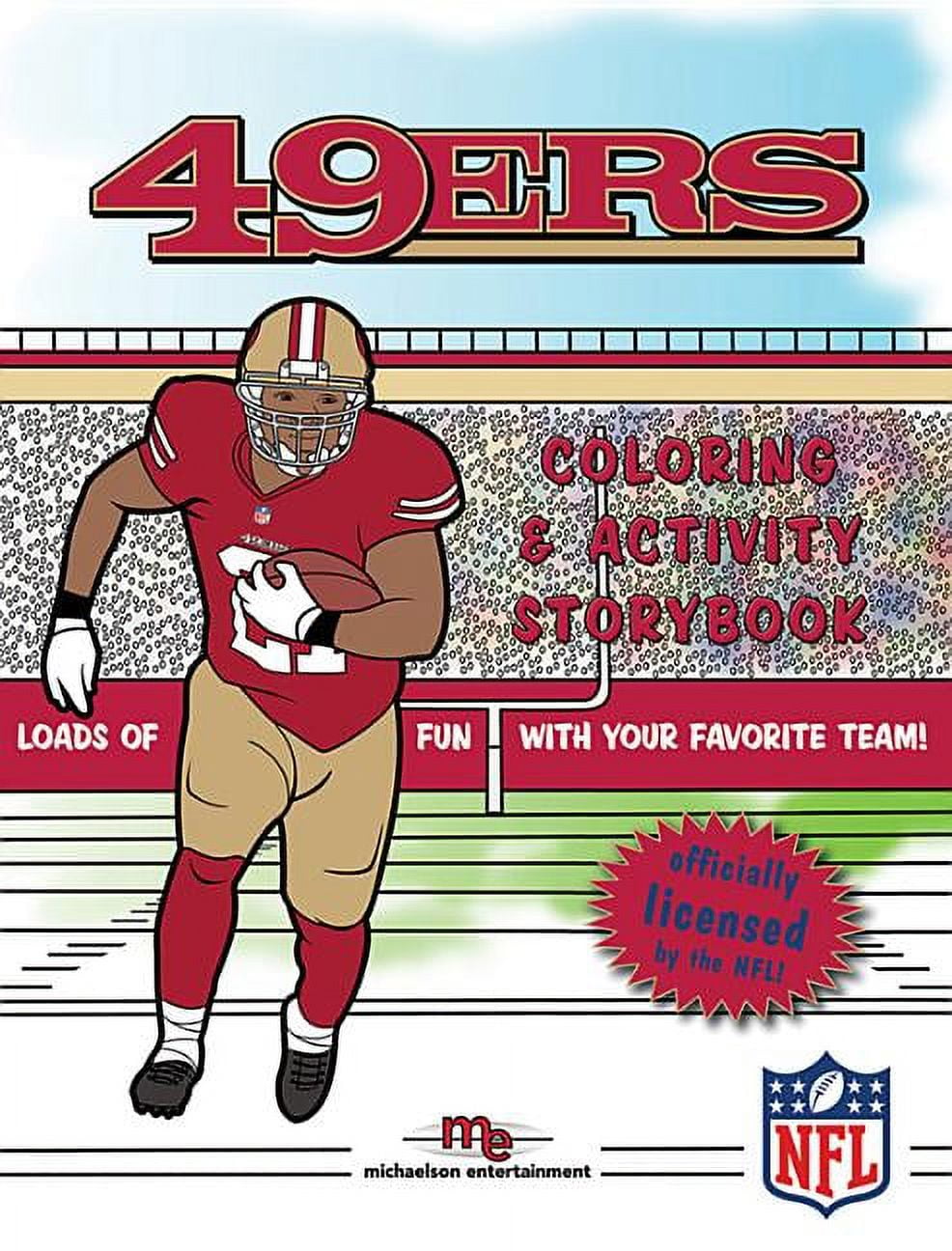 San Francisco 49ers NFL logo - Coloring Pages for kids