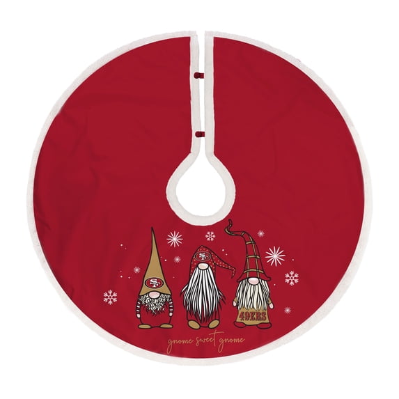 San Francisco 49ers Gnome Tree Skirt