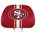 thumbnail image 1 of San Francisco 49ers Headrest Covers Full Printed Style, 1 of 2