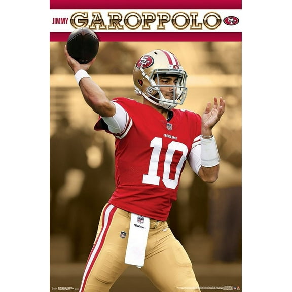 San Francisco 49ers - Jimmy Garoppolo Poster Print (22 x 34)