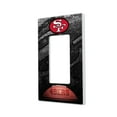thumbnail image 1 of San Francisco 49ers Legendary Design Single Rocker Lightswitch Plate, 1 of 4