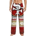 San_Francisco_49ers Men's residential sleeping pants Football Team Logo