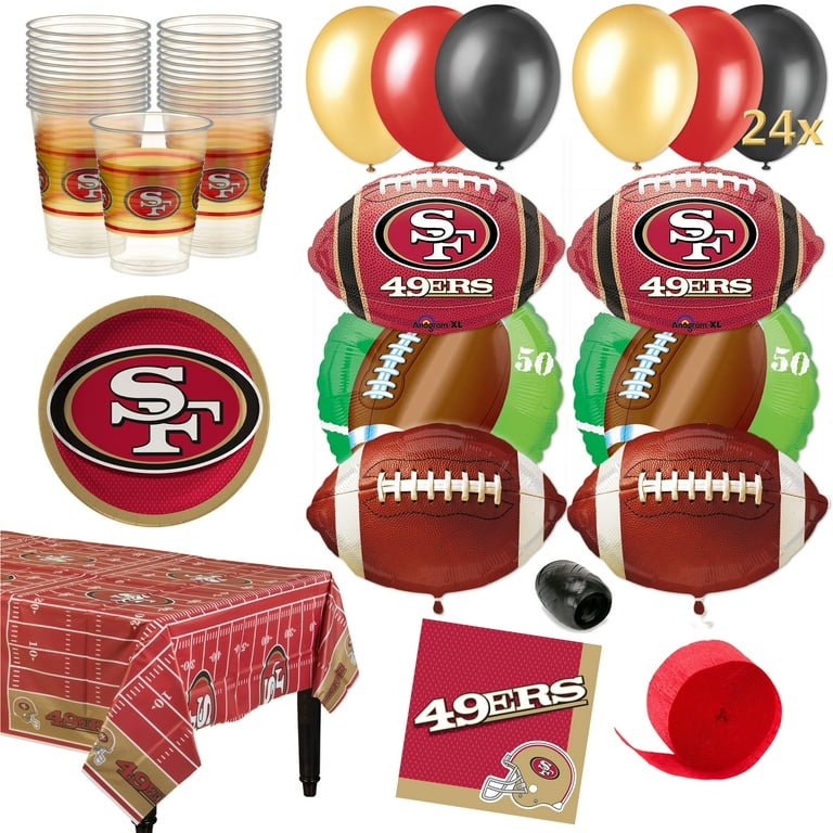 NFL San Francisco 49ers Lunch Napkins Party Supplies – Bling Your Cake