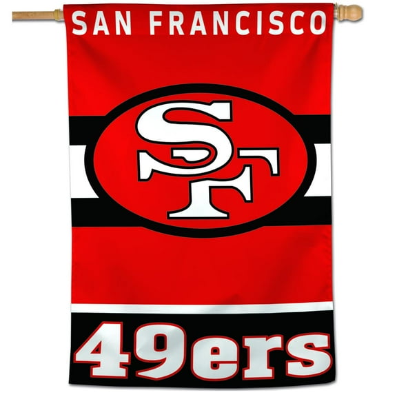 WinCraft San Francisco 49ers 28" x 40" Retro Single-Sided Vertical Banner