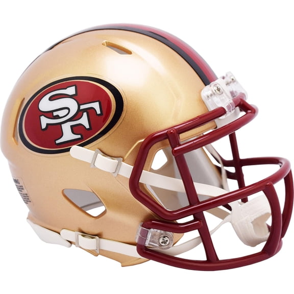 San Francisco 49ers Riddell 1996-2008 Throwback Speed Mini Helmet