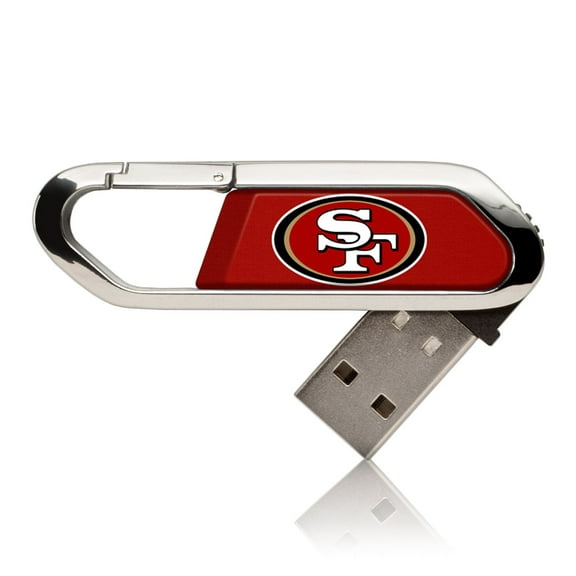 San Francisco 49ers Solid Clip USB Flash Drive