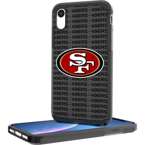 San Francisco 49ers iPhone Rugged Case with Text Design