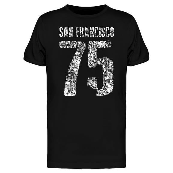 San Francisco 75 T-Shirt Men -Image by Shutterstock, Male 3X-Large