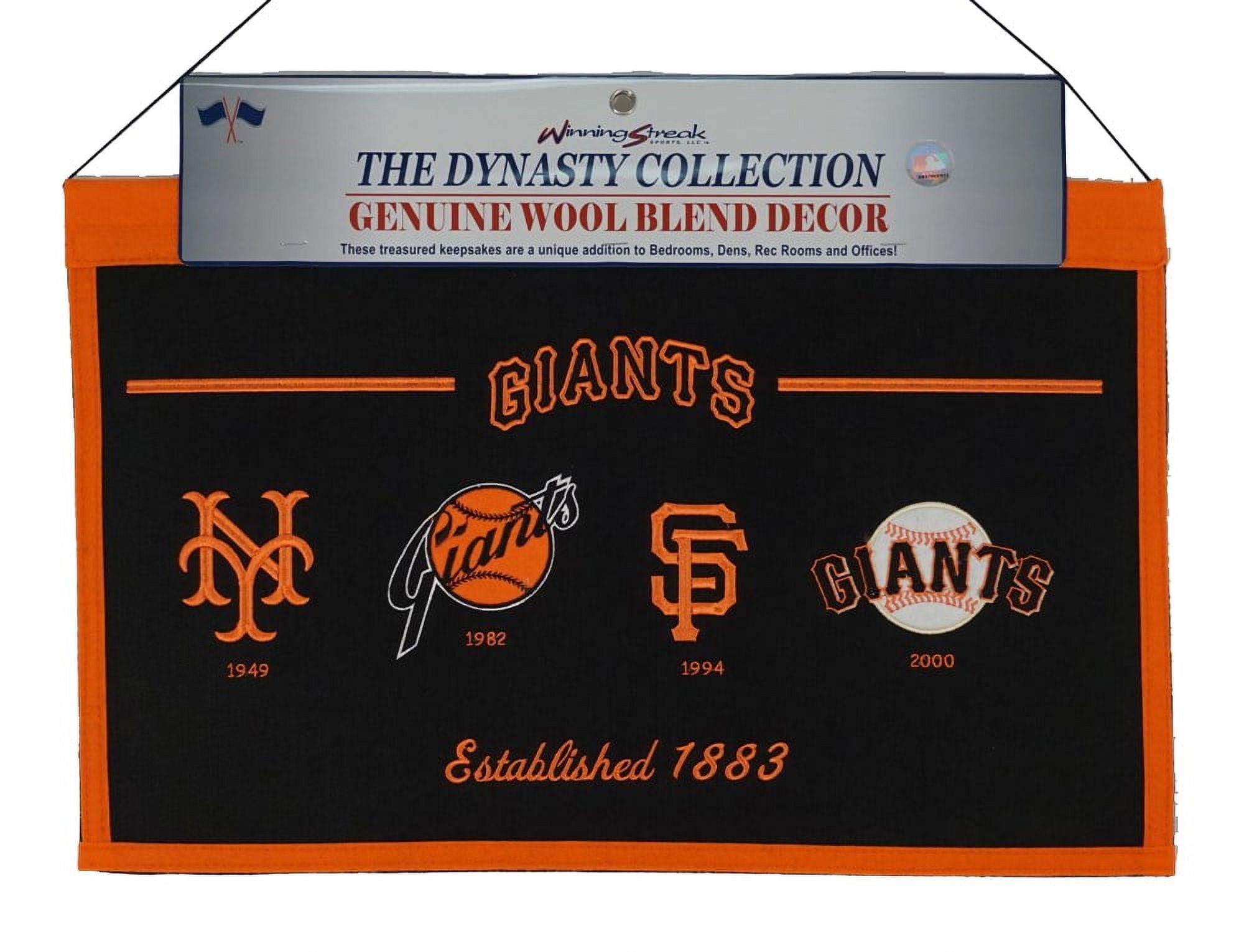 San Francisco Baseball Giants Established 1883 Classic Logos