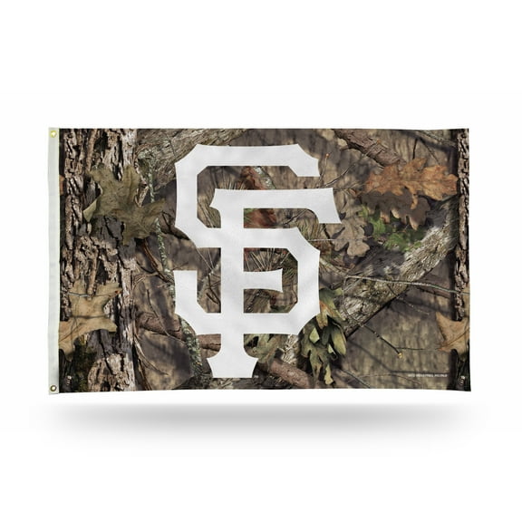 San Francisco Baseball Giants Indoor Outdoor Camo Look 3x5 Banner Flag