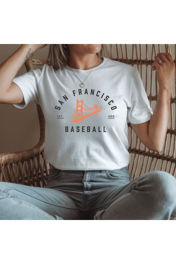San Francisco Baseball Shirt – Retro Giants Baseball T-Shirt