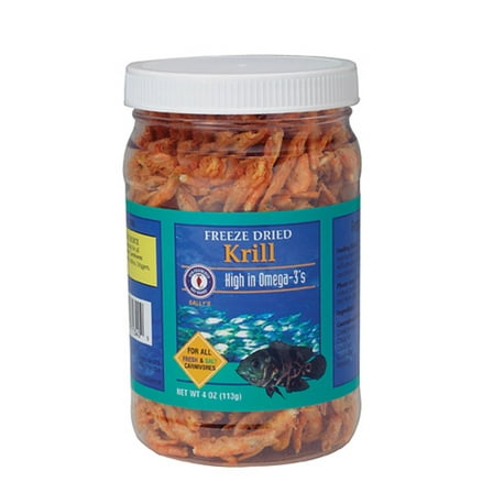 San Francisco Bay Brand Krill Freeze Dried Fish Food, 4 oz