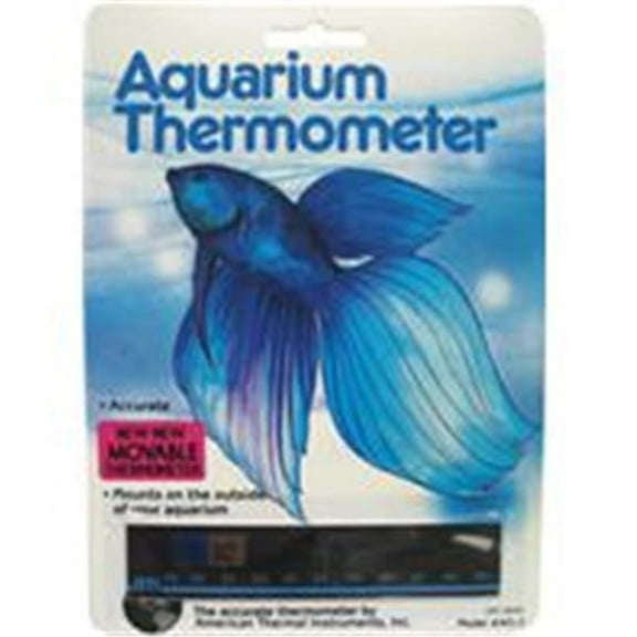 LCR HALLCREST LLC.- Liquid Crystal Horizontal Aquarium Thermometer