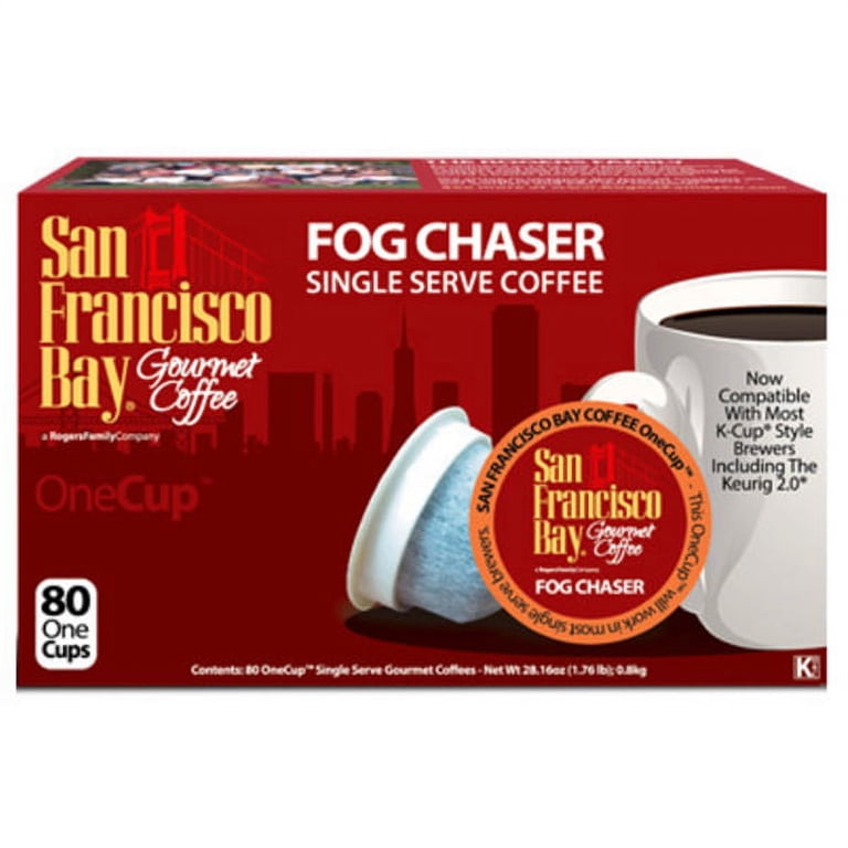 san francisco bay fog chaser coffee pods Gourmet Single Serve K-Cups Flavor:Raspberry Lemon Established in 1979 Blue Razz Ice NEXA New In: New Hardware