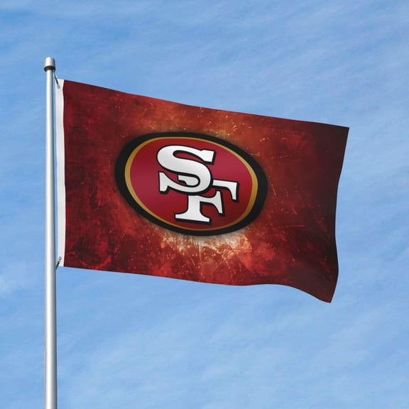 San_Francisco Brand New Outdoor Double Sided Flag 3x5ft, Football Team Custom Garden Flag Fan Game Flag Home Decor Flag Fan Gift