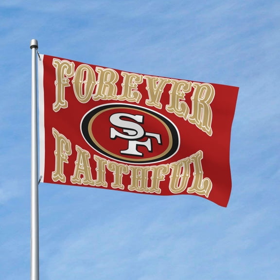 San_Francisco Brand New Outdoor Double Sided Flag 3x5ft, Football Team Custom Garden Flag Fan Game Flag Home Decor Flag Fan Gift