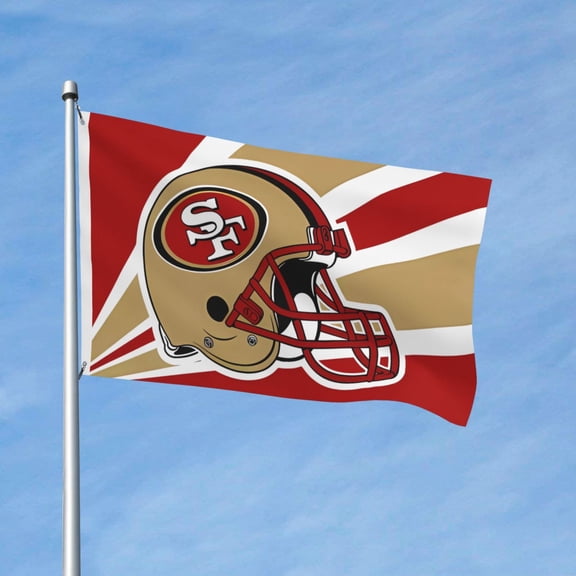San_Francisco Brand New Outdoor Double Sided Flag 3x5ft, Football Team Custom Garden Flag Fan Game Flag Home Decor Flag Fan Gift