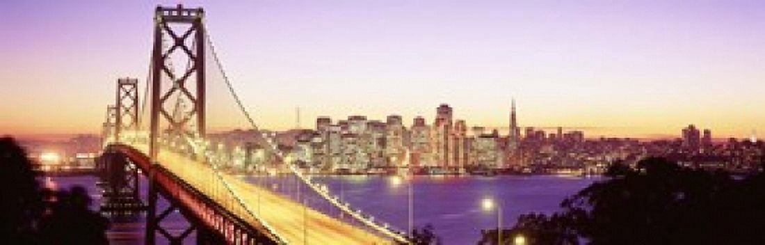 San Francisco CA Canvas Art - Panoramic Images (18 x 6)