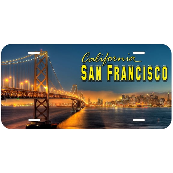 San Francisco CA TAG06 Novelty Car Auto License Plate