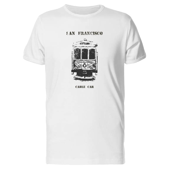 San Francisco Cable Car Tee Men's -Image by Shutterstock