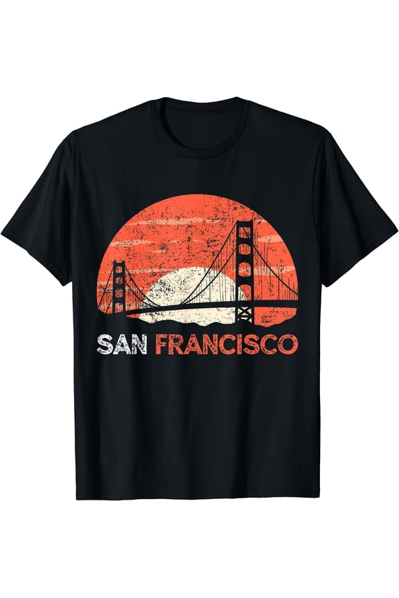 San Francisco California Golden Gate Bridge T-Shirt