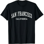 San Francisco California - Throwback Design - Classic T-Shirt