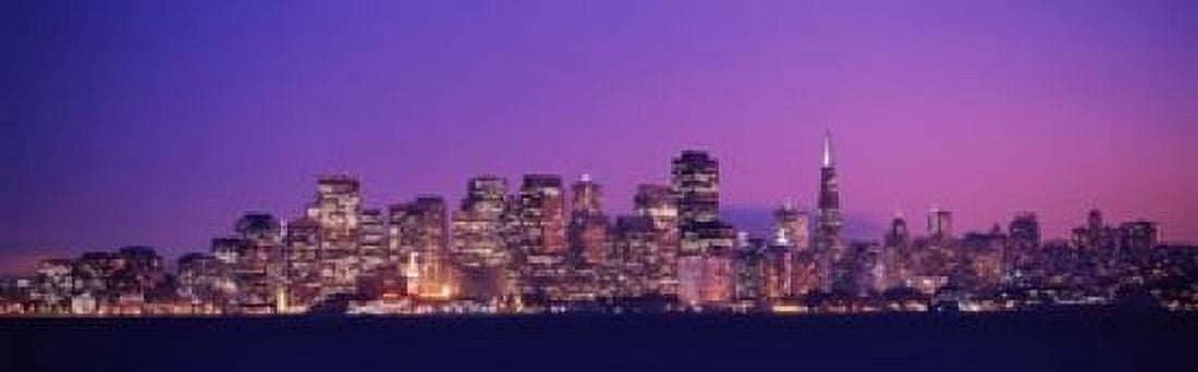 San Francisco California USA Canvas Art - Panoramic Images (18 x 6)
