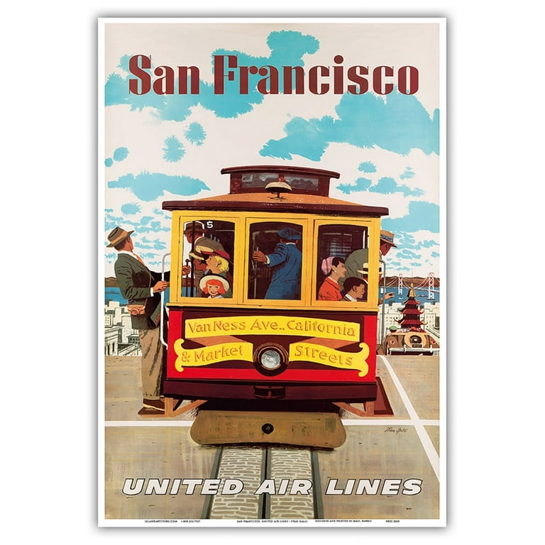 San Francisco California - Van Ness Ave and Market Street