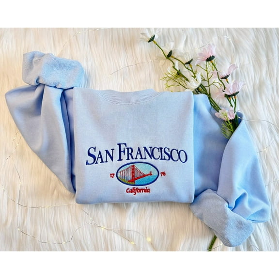 San Francisco Embroidered Sweatshirt