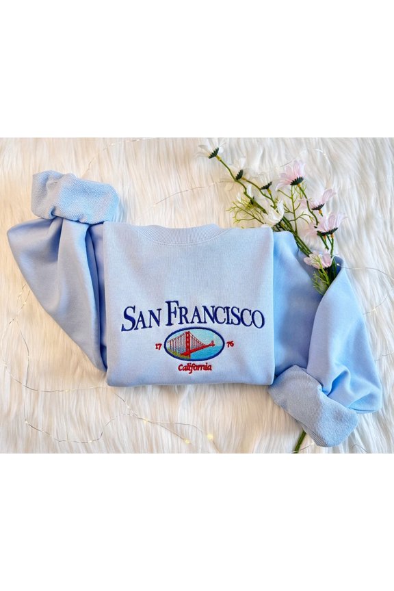 San Francisco Embroidered Sweatshirt