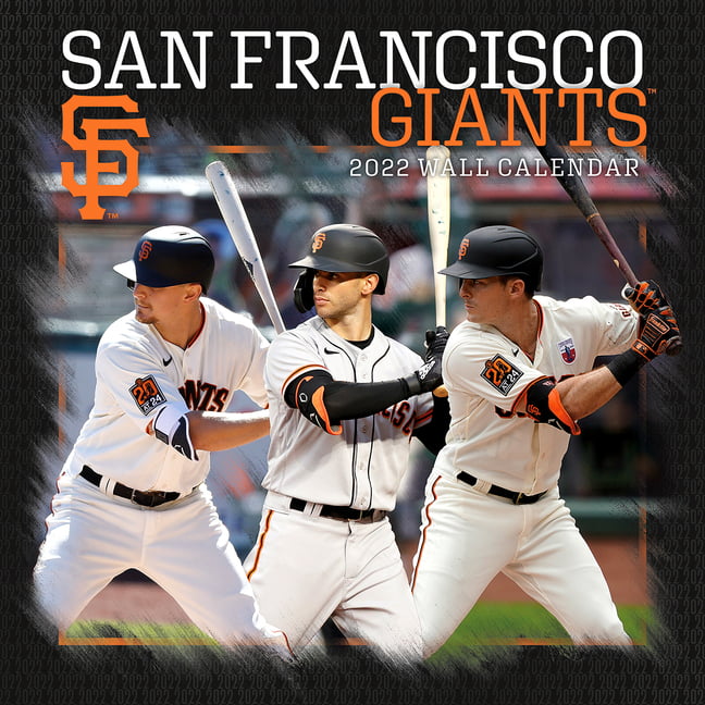 San Francisco Giants 2022 12x12 Team Wall Calendar (Other) 