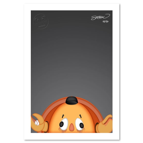 San Francisco Giants 24'' x 32'' Minimalist Mascot Art