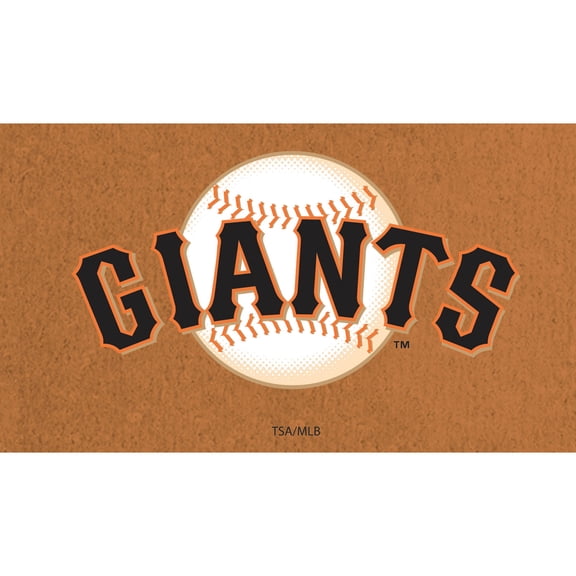 San Francisco Giants 28" x 16" Primary Logo Coir Mat