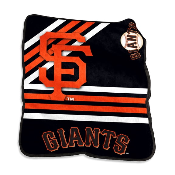 San Francisco Giants 50'' x 60'' Plush Raschel Throw Blanket