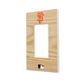 thumbnail image 1 of San Francisco Giants Baseball Bat Design Single Rocker Light Switch Plate, 1 of 4