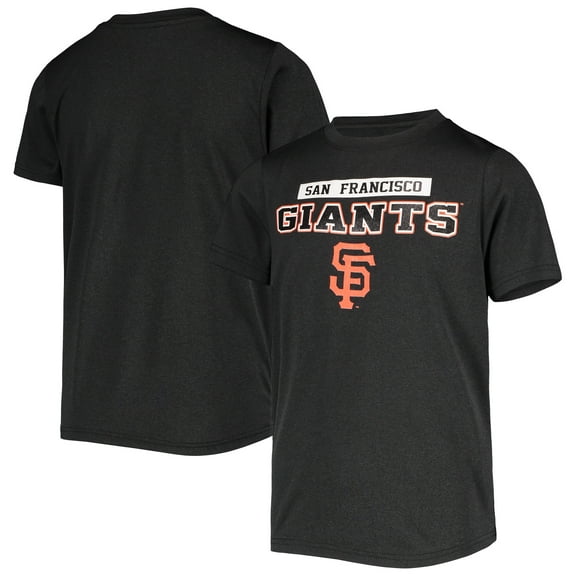 San Francisco Giants Boys 4-18 SS Poly Tee 9K3BXMBJR L10/12