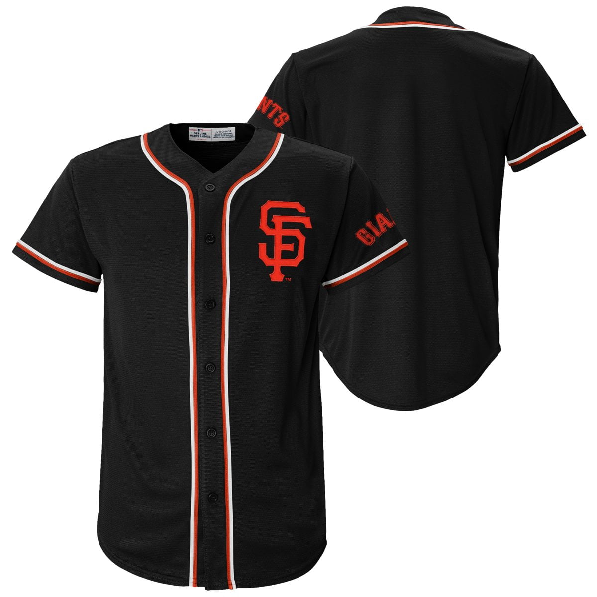 MLB San Francisco Giants Youth Primary Color Synthetic Jersey