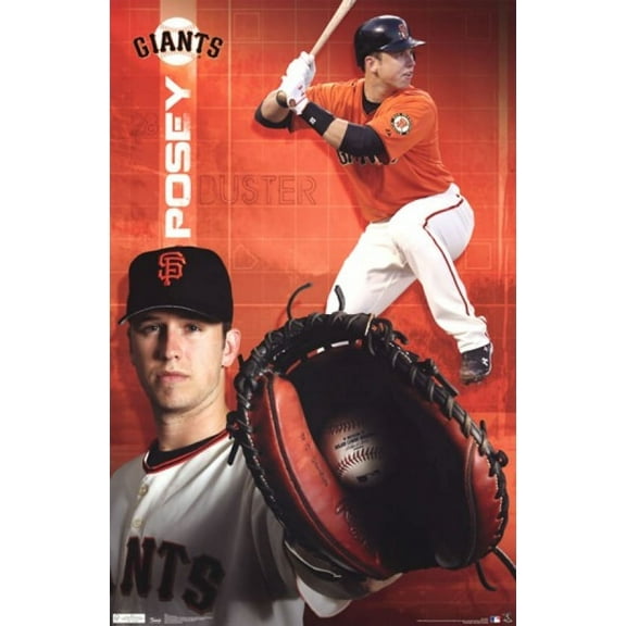 San Francisco Giants - Buster Posey 2012 Poster Print (24 x 36)
