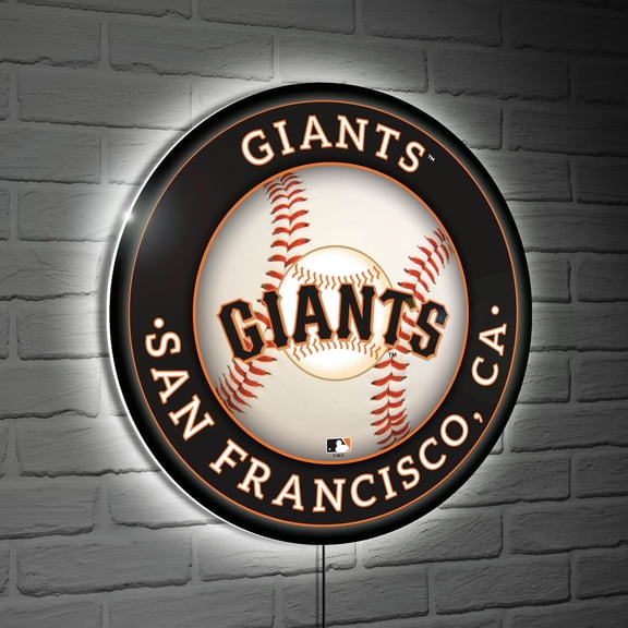 San Francisco Giants LED XL Round Wall D-cor