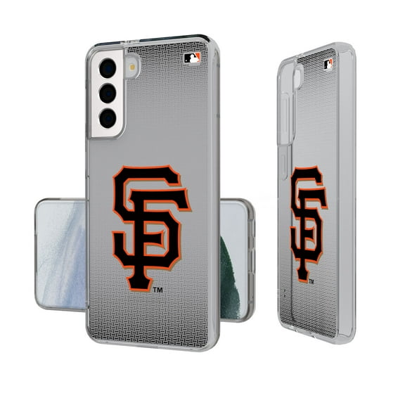 San Francisco Giants Linen Logo Galaxy Clear Case