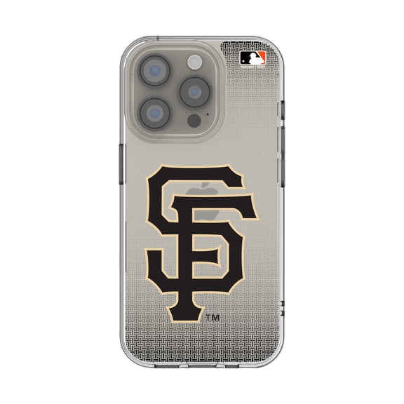 San Francisco Giants Linen Logo iPhone Clear Case