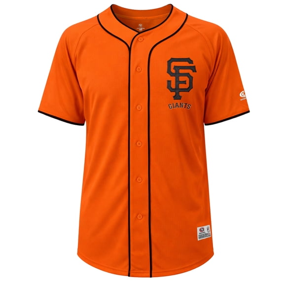 MLB San Francisco Giants Men's Alternate Color Full Button Jersey