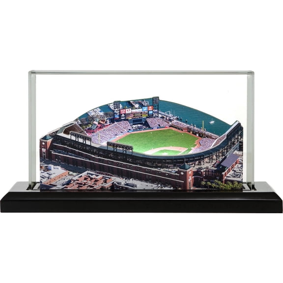San Francisco Giants Oracle Park -Home Fields 3D Replica 9" Lighted Base, Museum Quality Acrylic Top and Power Cord