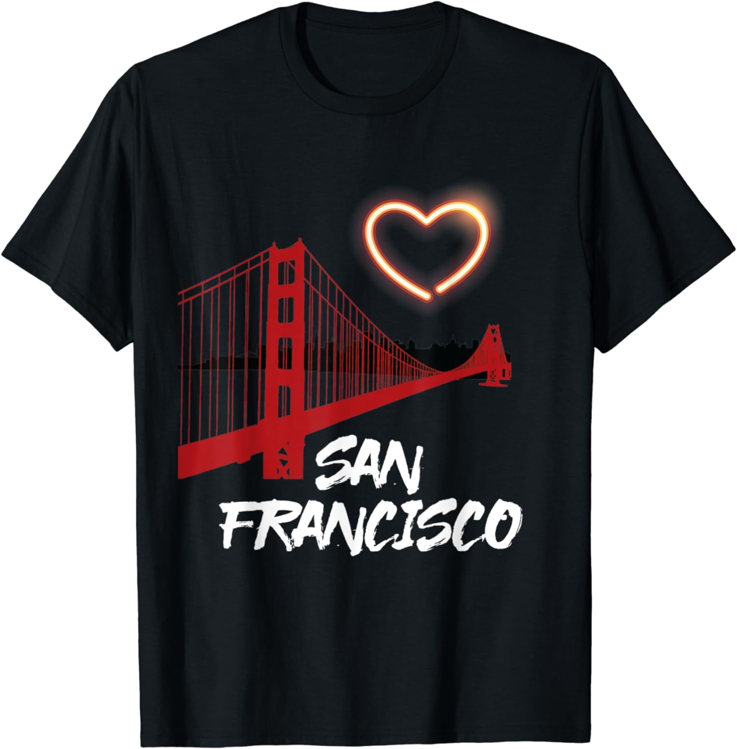 San Francisco Love Souvenir T Shirt San Francisco Love Souvenir T Shirt