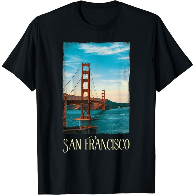 Golden Gate Bridge Tshirt For San Francisco Lovers Golden Gate Bridge Tshirt For San Francisco Lovers