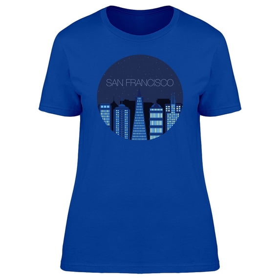 San Francisco Night Sky Tee Men's -Image by Shutterstock